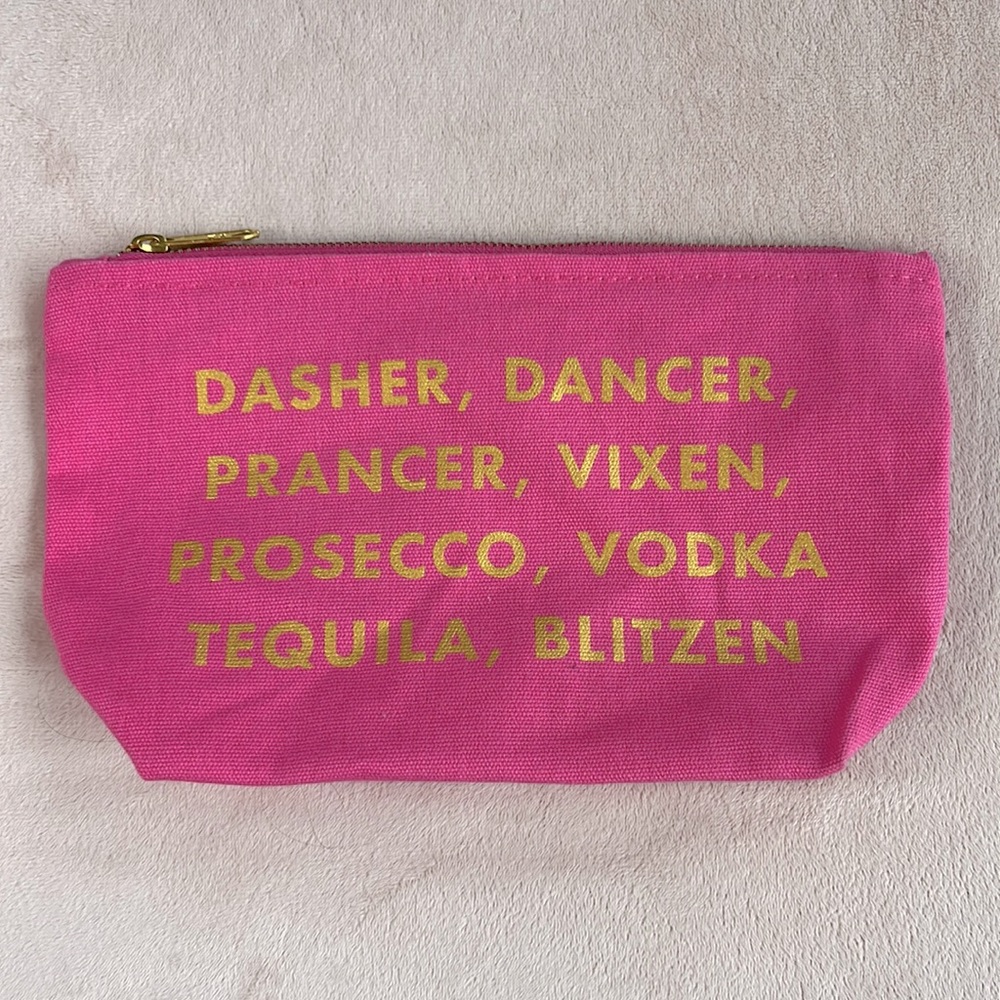 LA | TC Holiday Canvas Pouch